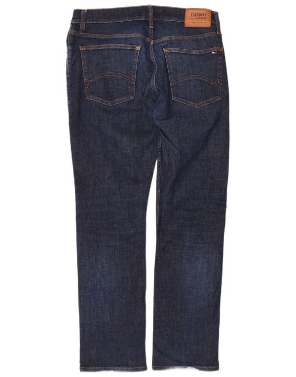 TOMMY HILFIGER Женские прямые джинсы W36 L32 Темно-синий хлопок