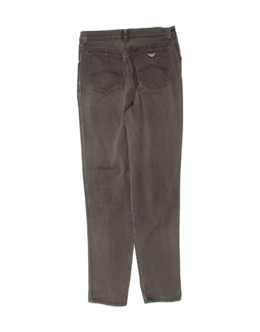 ARMANI Womens Slim Jeans W32 L31 Grey Cotton Vintage Armani and Second-Hand Armani from Messina Hembry 