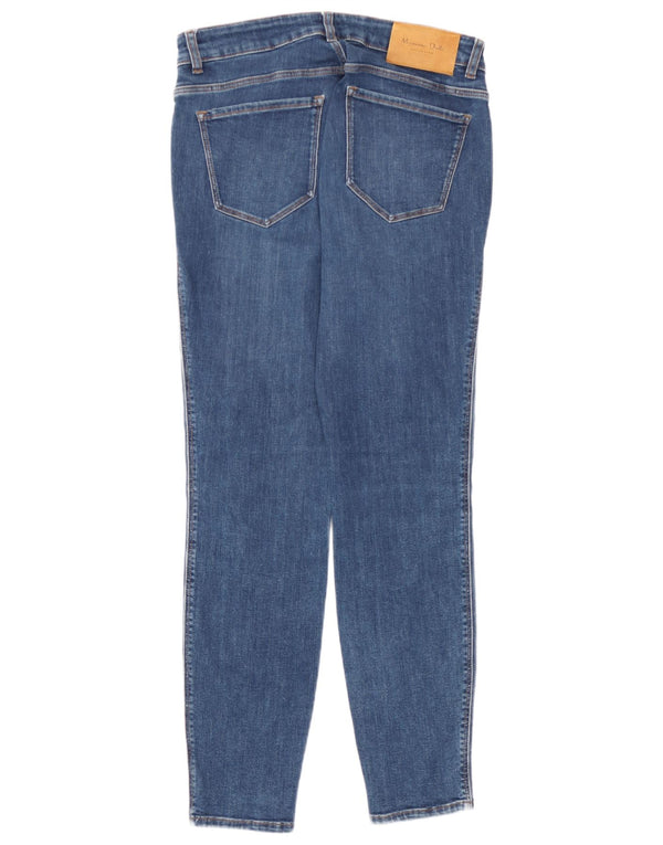 Женские джинсы скинни Massimo Dutti EU 40 Medium W30 L29 Синий хлопок