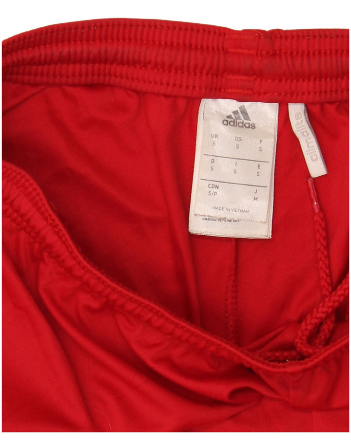Мужские спортивные шорты Adidas Climalite, маленький красный полиэстер