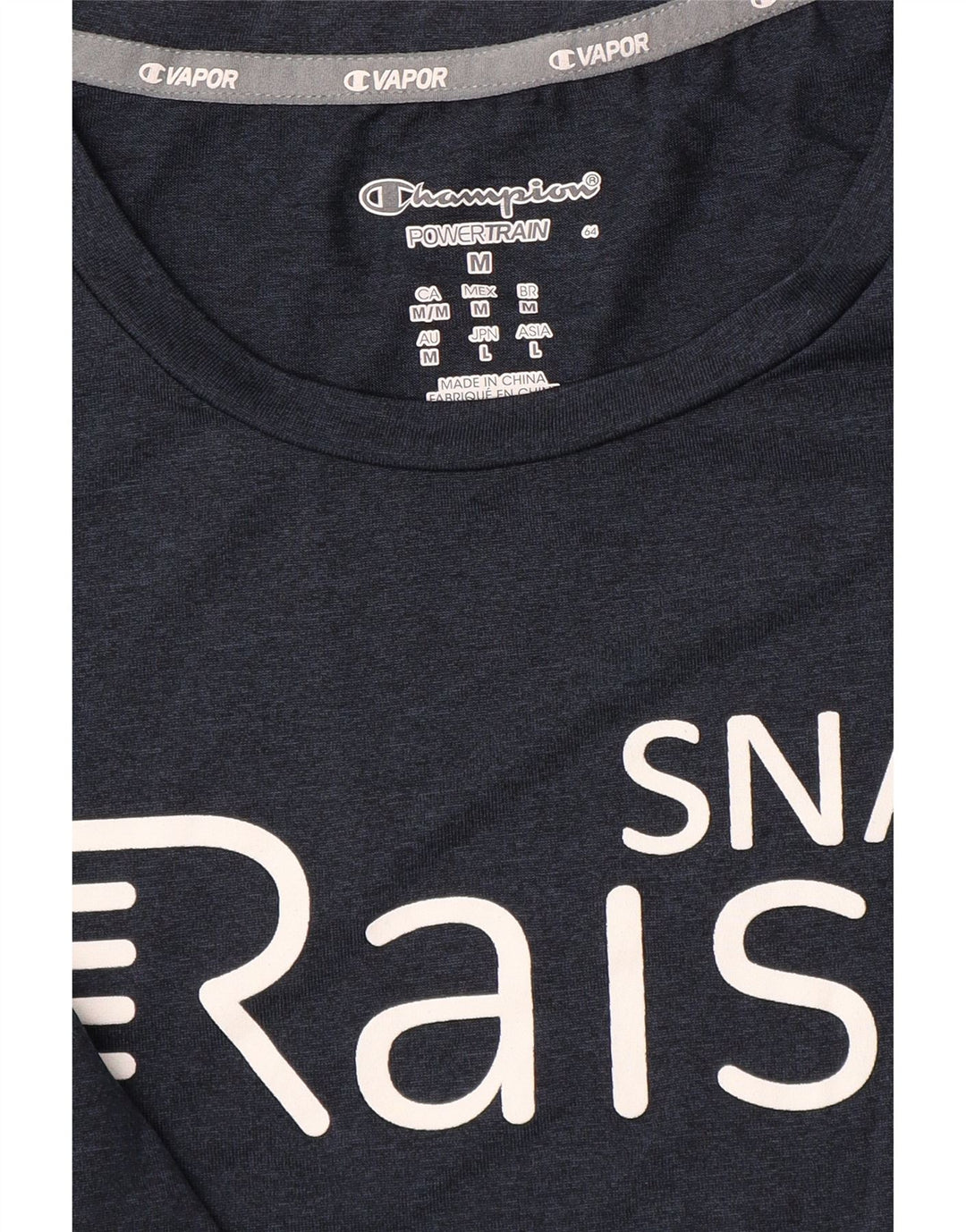 Женская футболка с рисунком CHAMPION Top UK 14 Medium Navy Blue