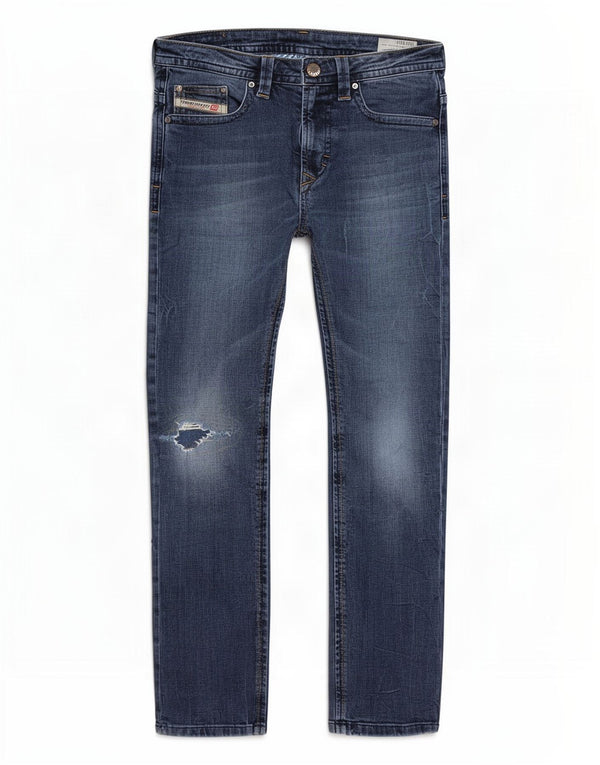 Джинсы скинни Diesel для мальчиков Thavar, 9–10 лет, W26 L27, синие