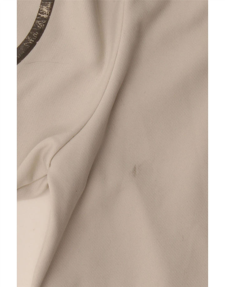 Женский спортивный костюм с графическим рисунком The North Face, верхняя куртка UK 6 XS, белый полиэстер