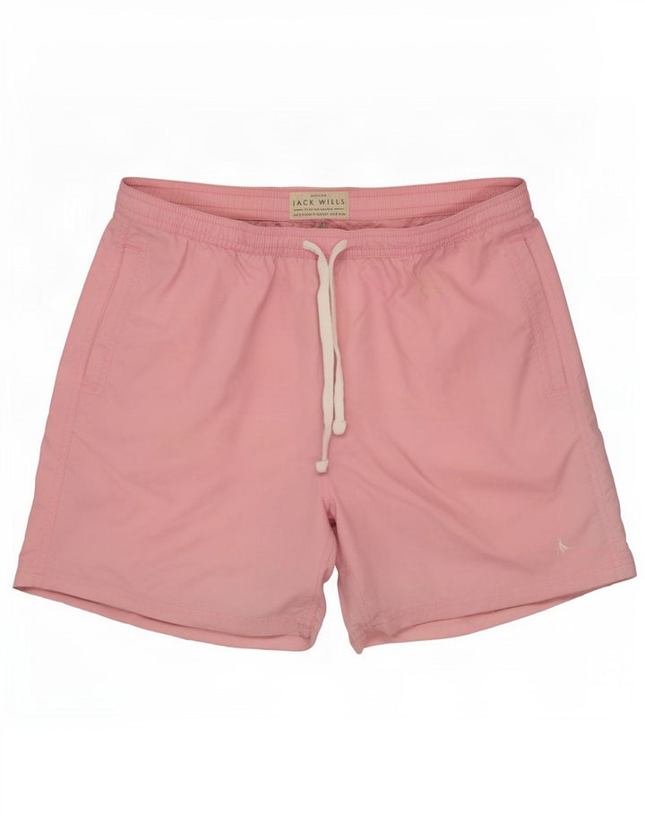 Женские шорты для плавания Jack Wills, полиэстер, средний розовый цвет