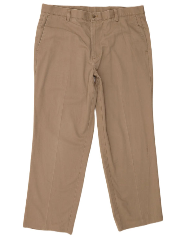 Мужские прямые брюки-чиносы Dockers W38 L29 бежевого цвета, хлопок