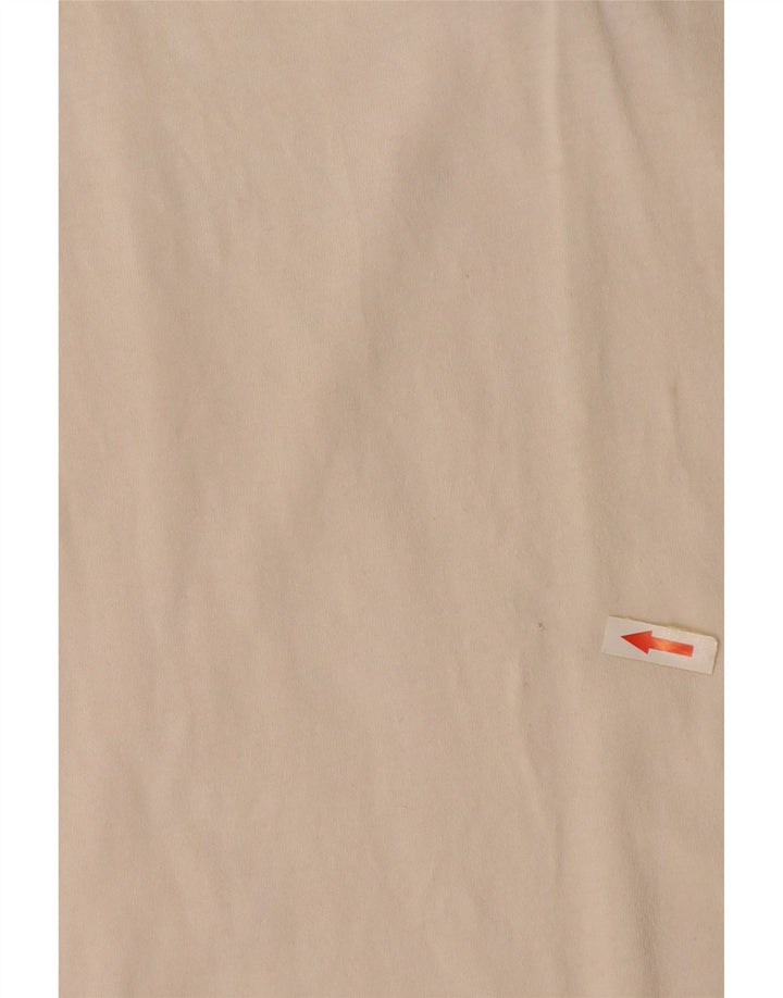 Мужская футболка ASICS с воротником на молнии, большой белый цвет