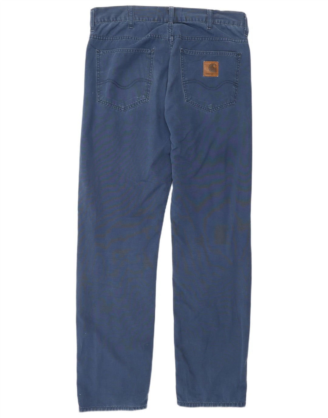 Мужские прямые повседневные брюки CARHARTT W32 L30 синие