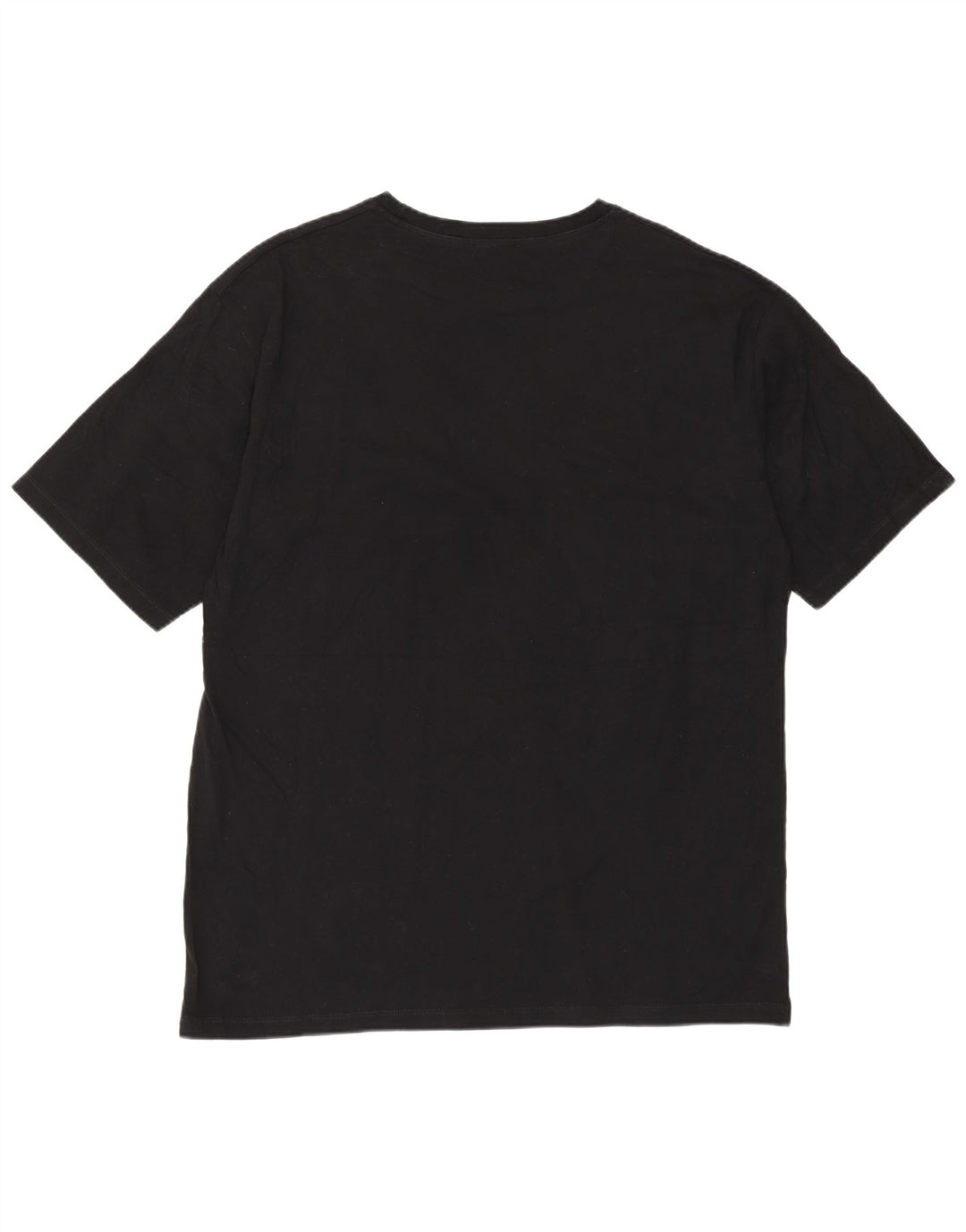 Мужская футболка с рисунком Zara XL, черный хлопок