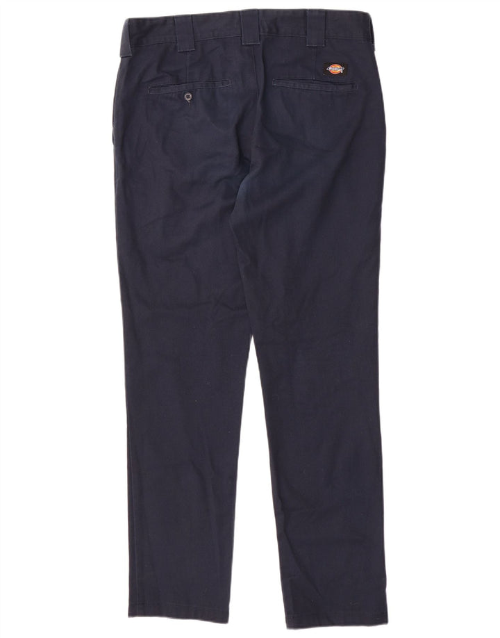 Мужские брюки-чиносы Dickies Slim Fit W32 L32 темно-синие из полиэстера