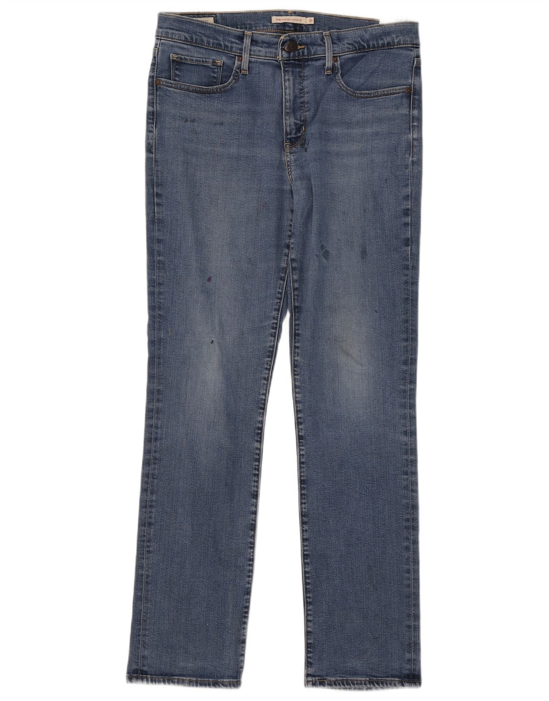 Женские прямые джинсы Levi's 314 Shaping W31 L31, синий хлопок