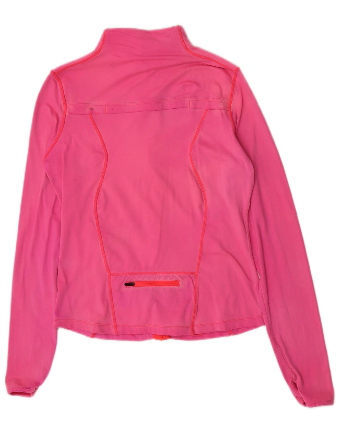 Женский спортивный костюм Ellesse, верхняя куртка UK 12, нейлон среднего розового цвета