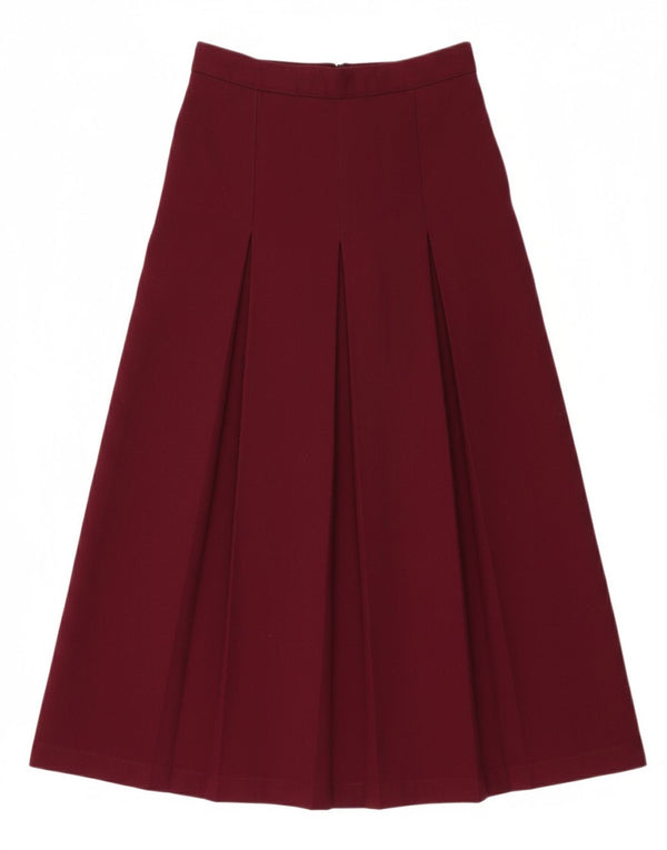 BRENDELLA Womens A-Line Skirt W21 2XS  Maroon