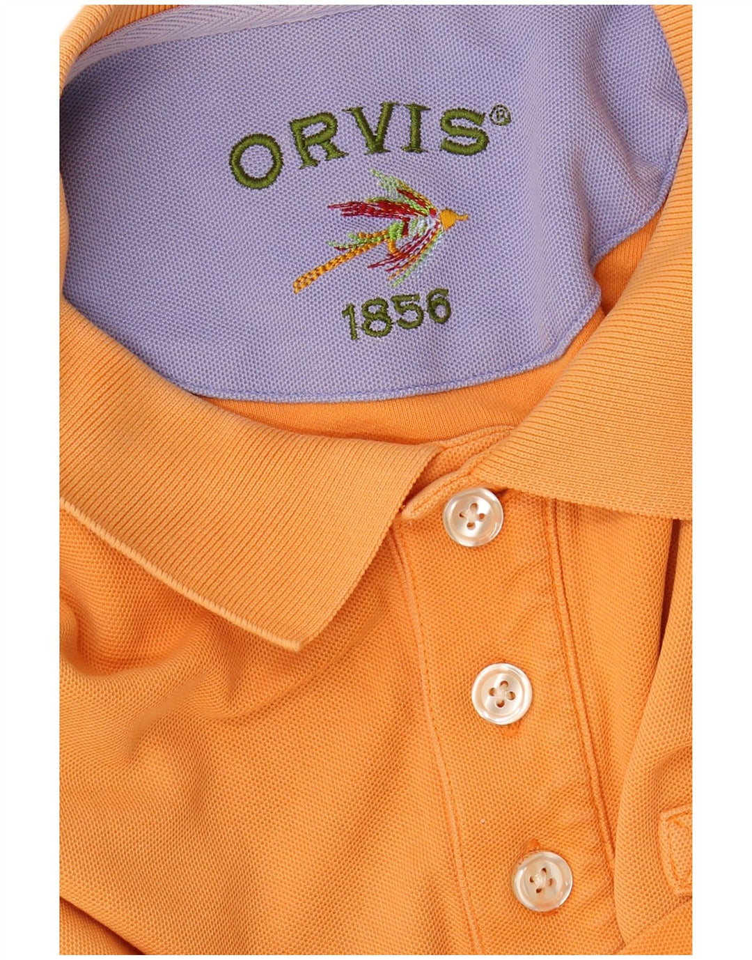 Мужская рубашка поло Orvis 3XL оранжевая