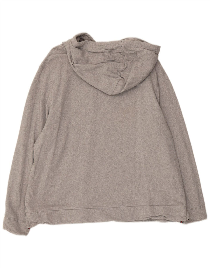 Мужской джемпер с капюшоном Tommy Hilfiger 2XL, серый хлопок