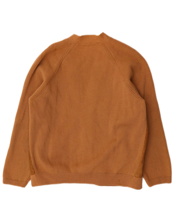 Женский кардиган VINTAGE UK 16, большой бежевый