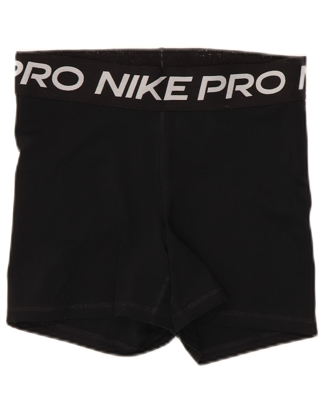 Женские спортивные шорты Nike Dri Fit с графическим рисунком UK 12, средний черный полиэстер