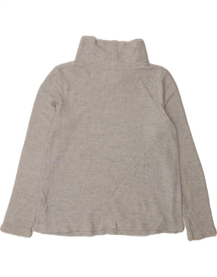 J. CREW Womens Sweatshirt Jumper UK 10 Small Grey Cotton Vintage J. Crew and Second-Hand J. Crew from Messina Hembry 