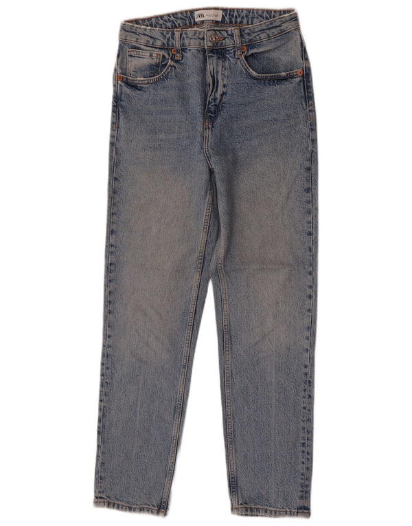 Женские узкие джинсы Zara EU 36 XS W26 L27 синие