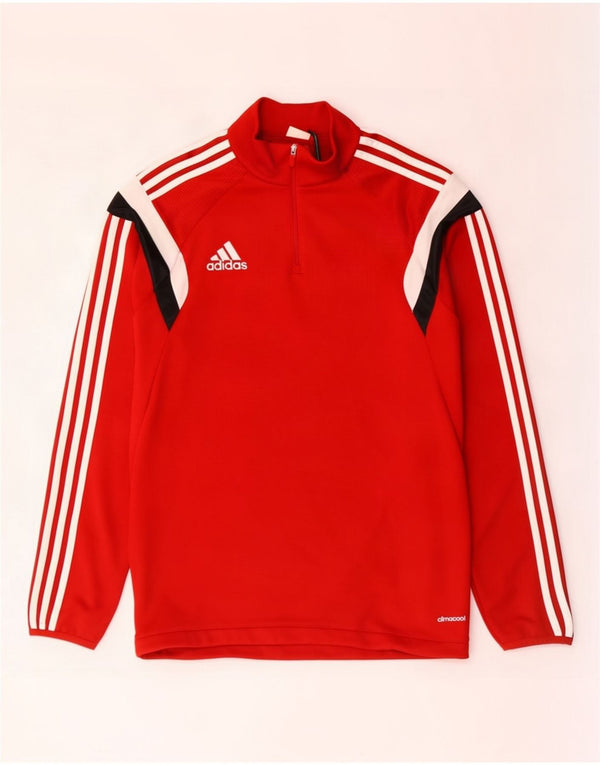 Мужской спортивный костюм Adidas Climacool, пуловер, средний красный, цветной блок