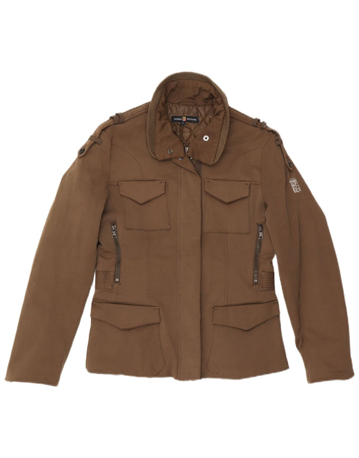 Женская куртка в стиле милитари Marina Militare UK 18 XL, коричневый полиэстер