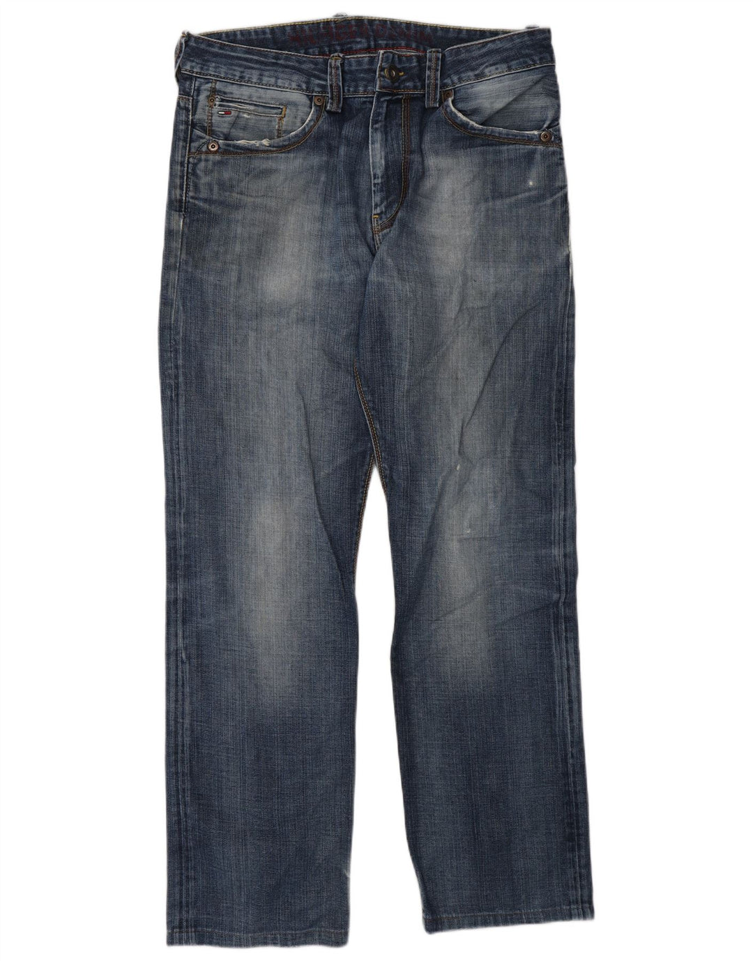 Мужские прямые джинсы Tommy Hilfiger W34 L32 синие