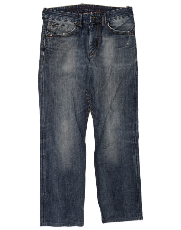 Мужские прямые джинсы Tommy Hilfiger W34 L32 синие