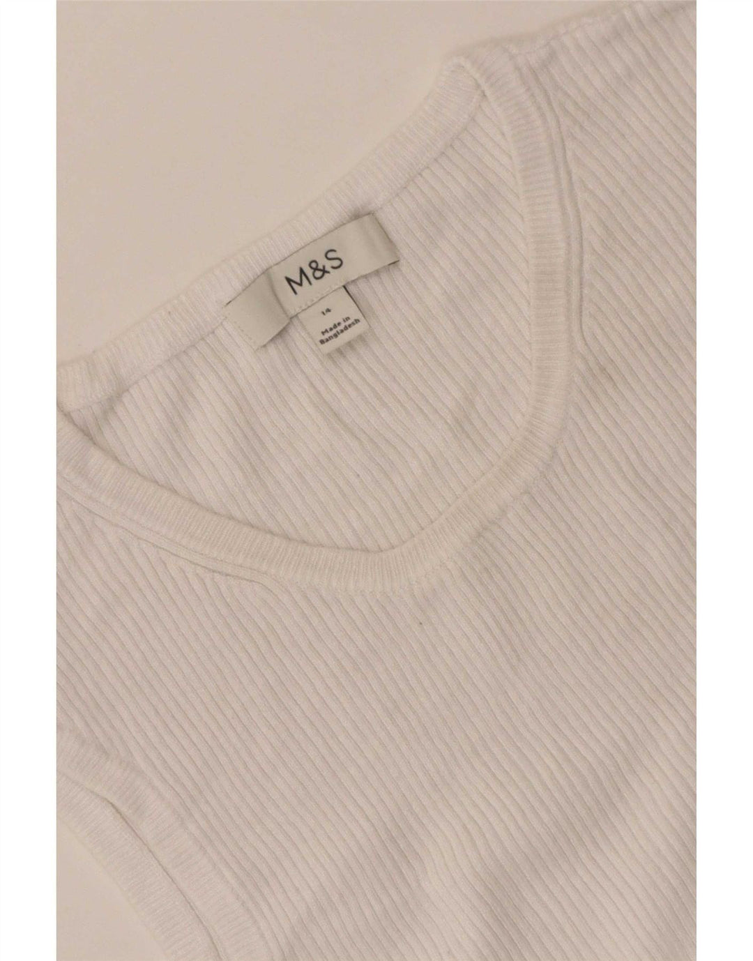 Женский жилет Marks & Spencer UK 14 средний белый