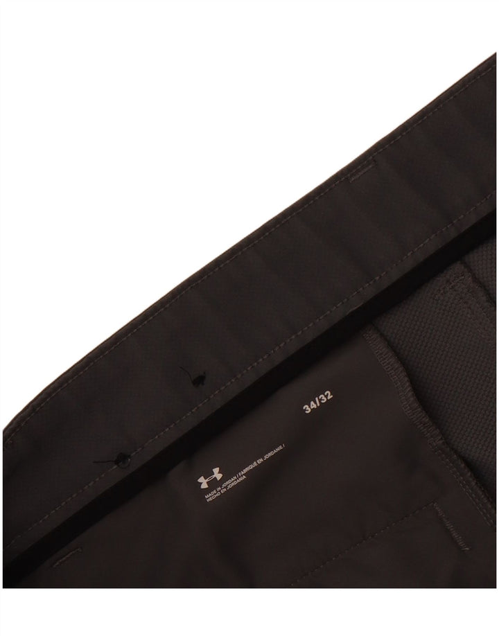 Мужские прямые брюки чинос Under Armour W34 L32 серые