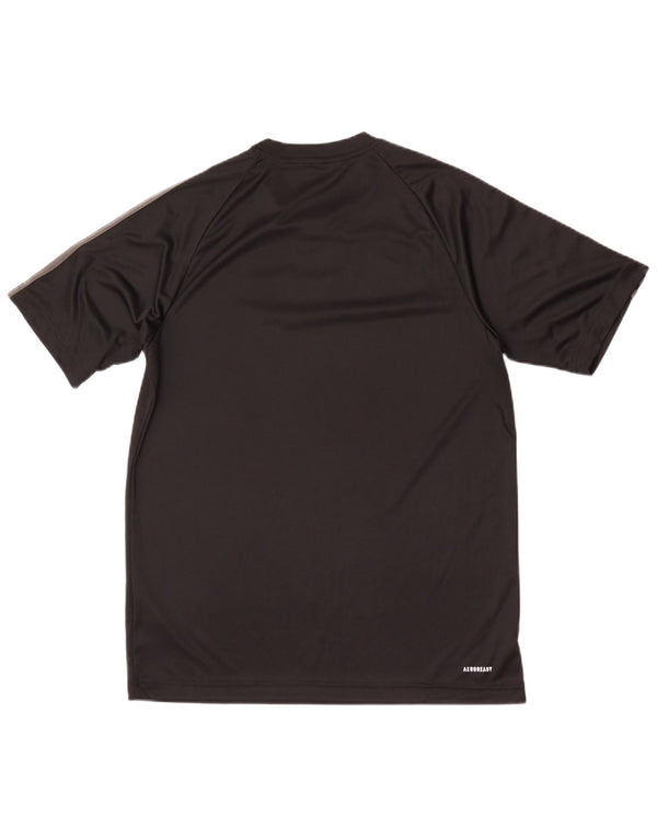 Мужская футболка Adidas Aeroready Regular Fit, верх среднего размера, черный полиэстер