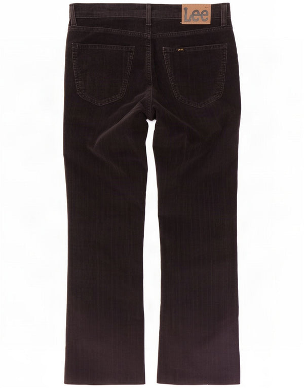 Женские вельветовые брюки Lee REED Bootcut W33 L28, бордовый хлопок