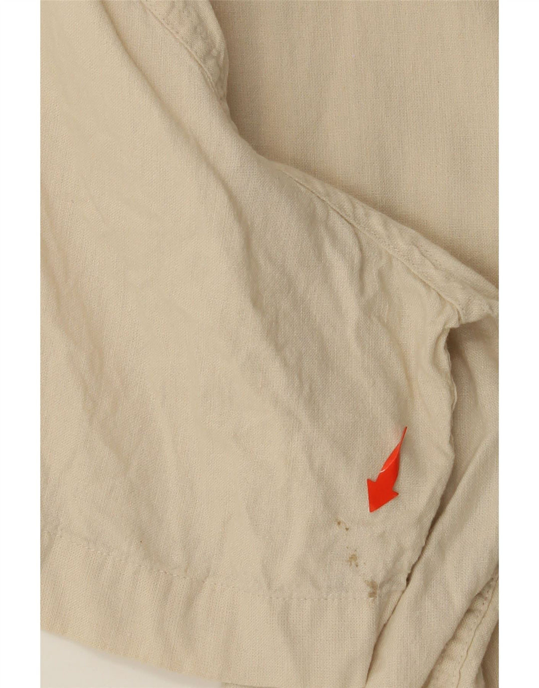 Мужская рубашка с коротким рукавом WRANGLER, большая, бежевая, льняная