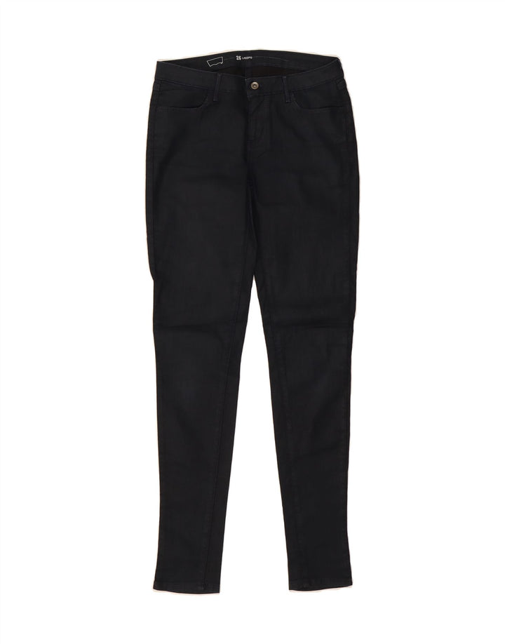 LEVI'S Womens Legging Skinny Jeans W26 L30 Navy Blue Vintage Levi's and Second-Hand Levi's from Messina Hembry 
