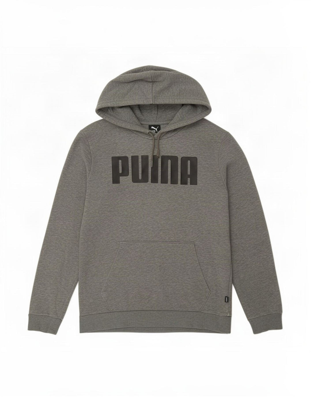 Мужской джемпер с капюшоном с рисунком Puma, маленький серый