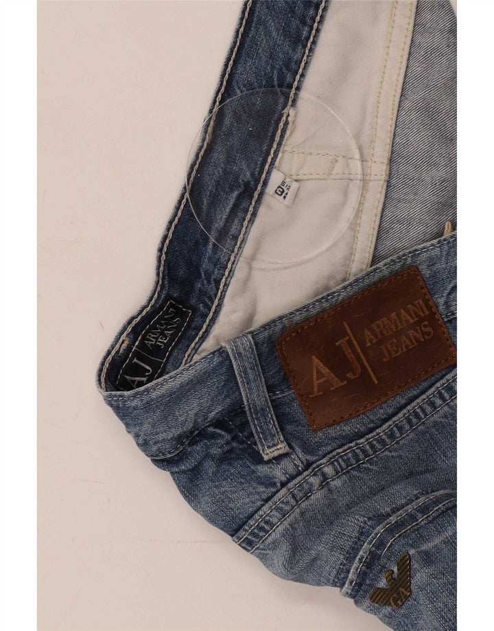 Armani Мужские прямые джинсы W33 L31 Синие