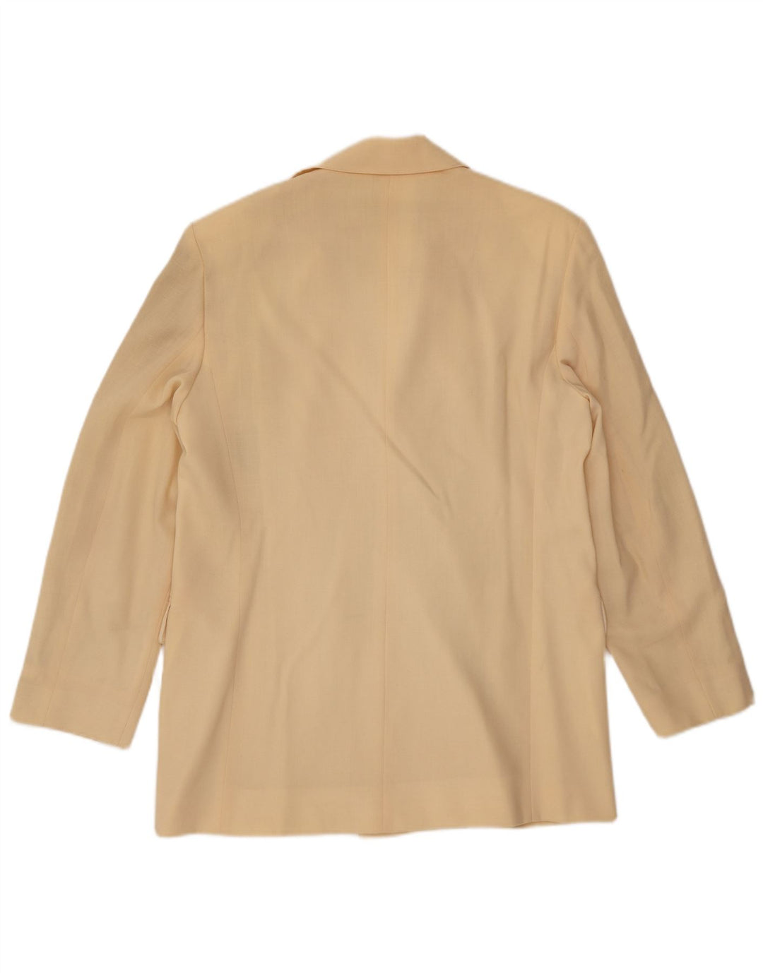 Женский двубортный пиджак MARELLA UK 16, большой желтый шерстяной пиджак