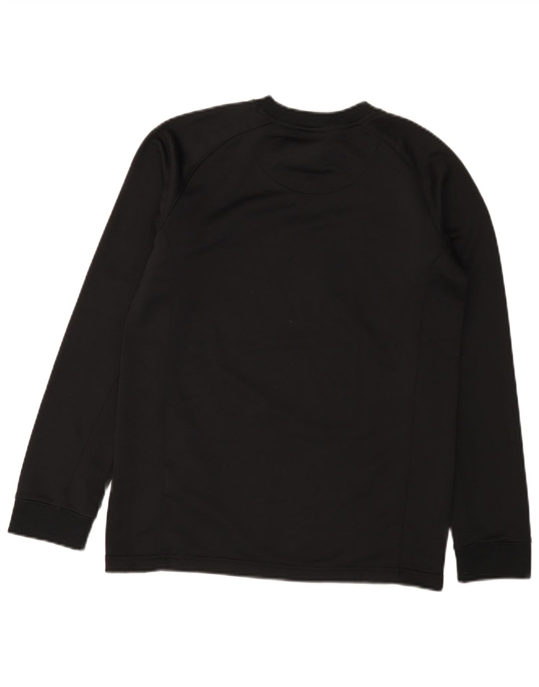 Топ с рисунком Nike Dri Fit для мальчиков, длинный рукав, 13–14 лет, размер XL, черный полиэстер