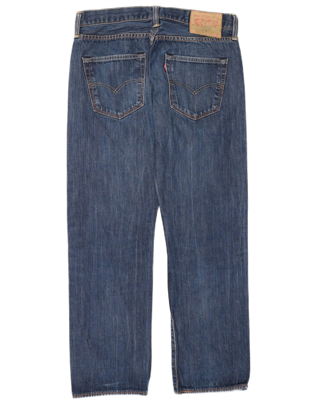 Мужские прямые джинсы Levi's W32 L30 синие, хлопок