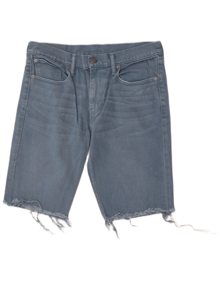 Мужские джинсовые шорты Levi's 511 W33, средний синий хлопок