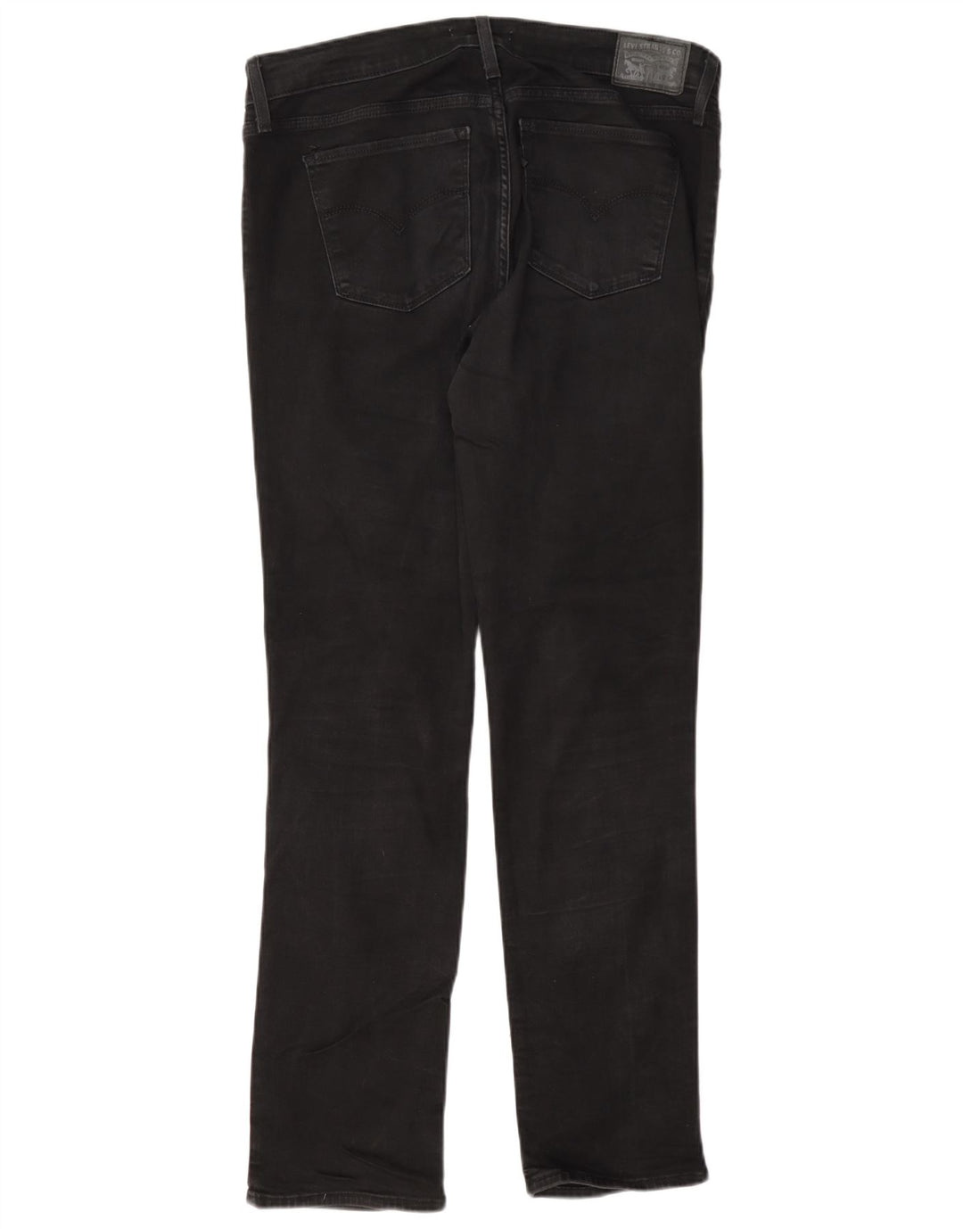 Женские джинсы Levi's 712 Slim W32 L32, черный хлопок