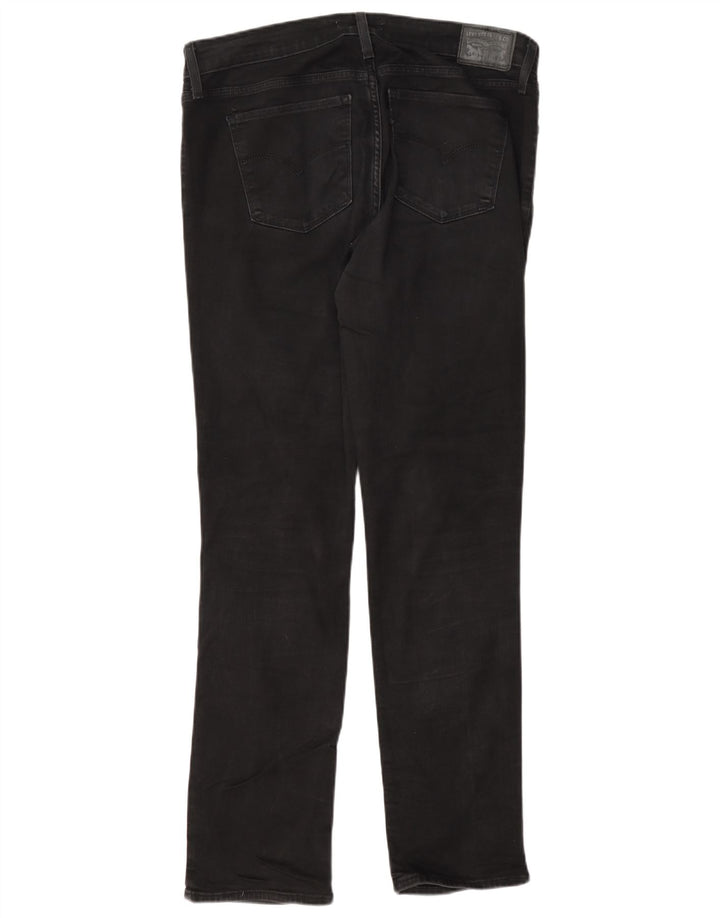 Женские джинсы Levi's 712 Slim W32 L32, черный хлопок