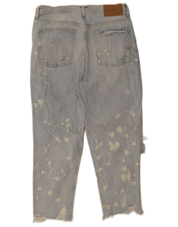 Мужские зауженные джинсы Zara EU 42, большие W32 L26, синие