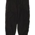 Женские брюки карго Marks & Spencer St. Michael UK 16, большие W38 L27, черные