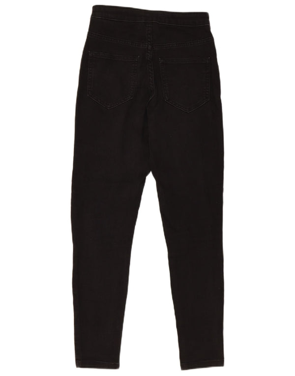 Женские джинсы суперскинни Marks & Spencer UK 8, маленькие W26 L27, черный хлопок