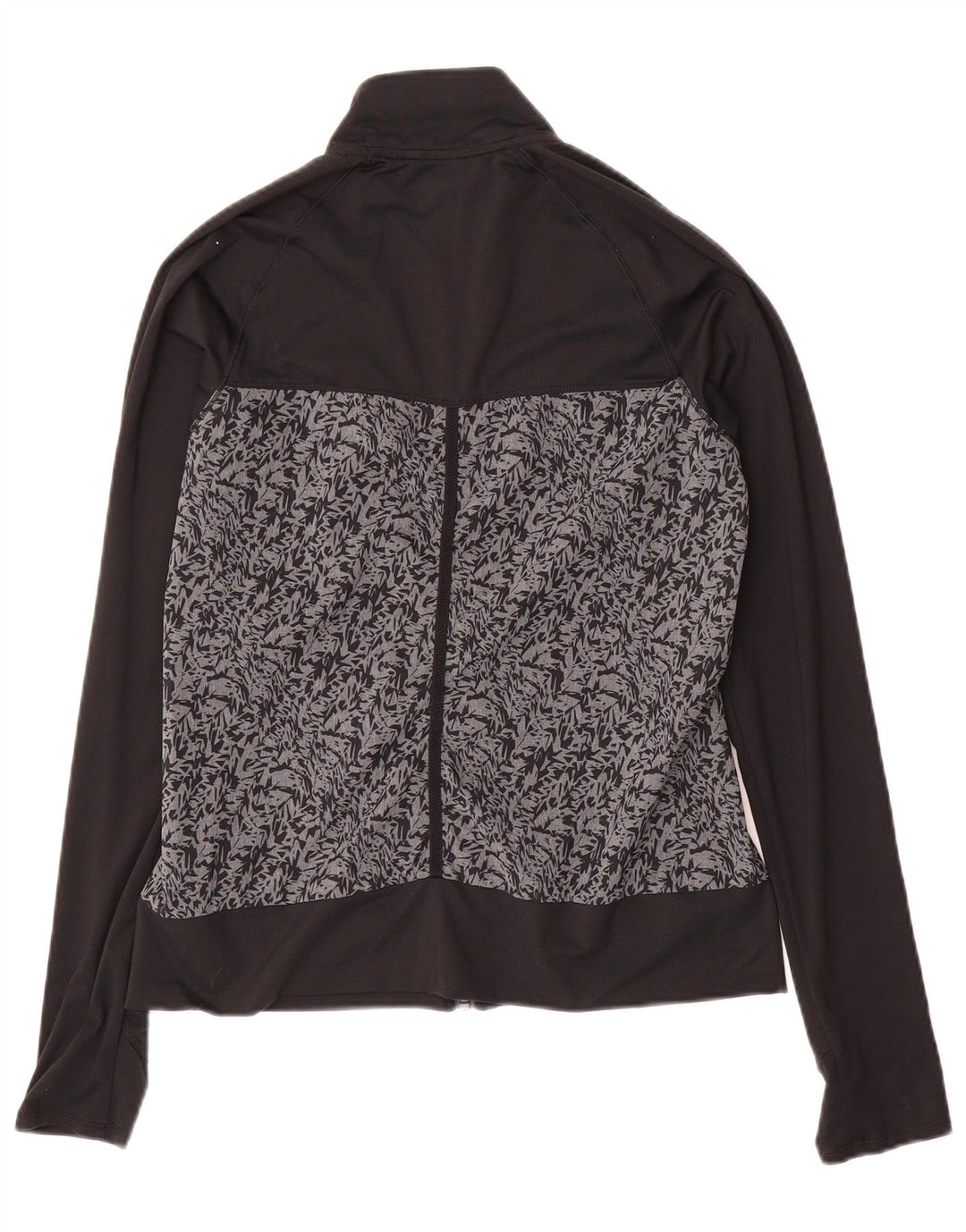 Женский спортивный костюм ADIDAS, верхняя куртка UK 10, маленький черный полиэстер с цветными блоками