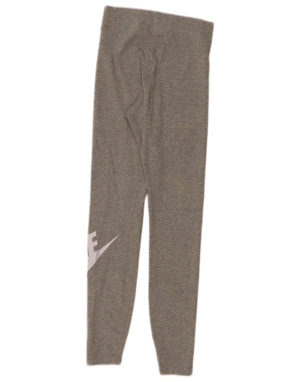 Женские леггинсы с рисунком Nike UK 6 XS, серые