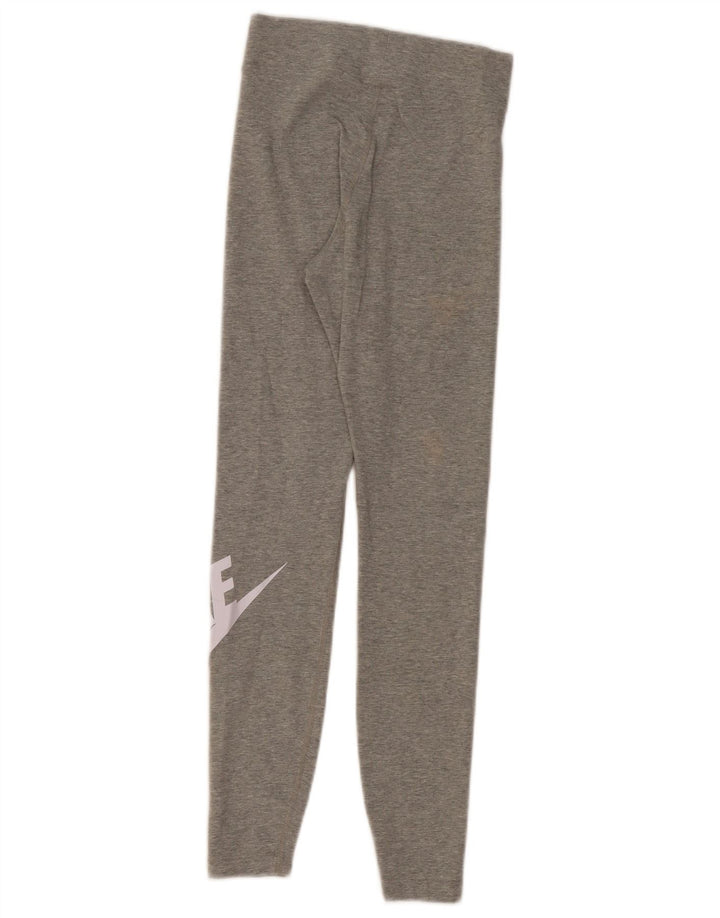 Женские леггинсы с рисунком Nike UK 6 XS, серые