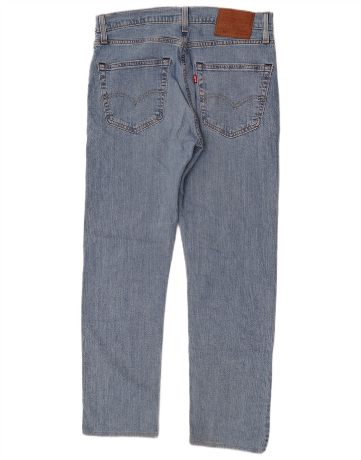 Мужские зауженные джинсы Levi's 502 W32 L28 синие, хлопок