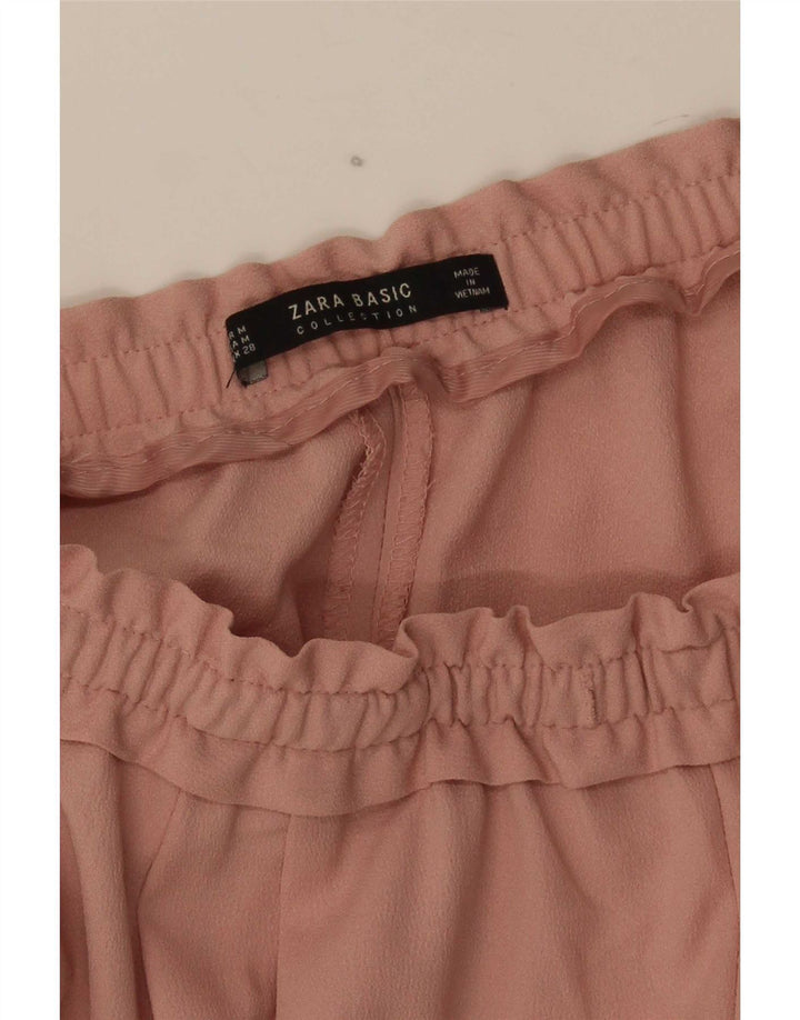 Женские узкие брюки чинос Zara Medium W28 L28 Розовый