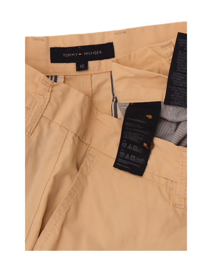TOMMY HILFIGER Мужские шорты чинос W32, средний, бежевый, хлопок