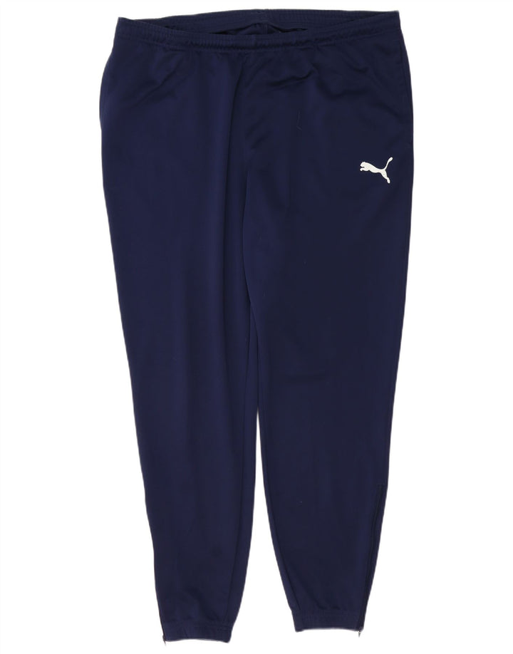 Мужские спортивные брюки Puma джоггеры 2XL темно-синие
